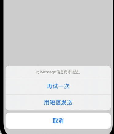 姑苏apple维修iPhone上无法正常发送iMessage信息