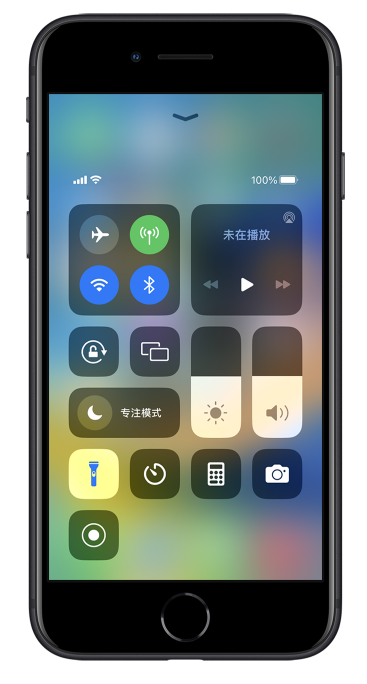 姑苏苹果14维修分享苹果iPhone 14 Pro手电筒开启方法 